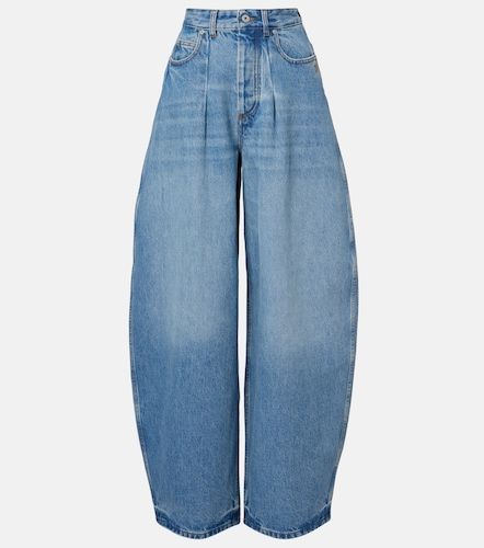 Jeans barrel con efecto desgastado - Jacquemus - Modalova
