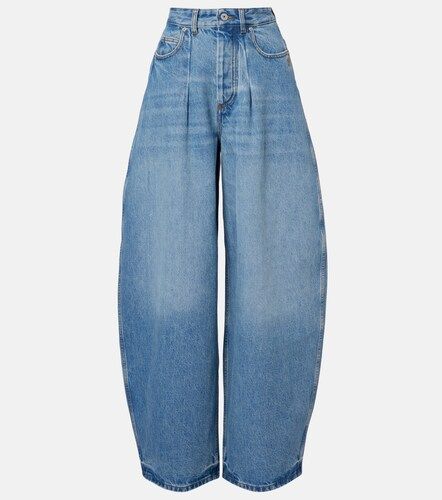 Jeans barrel con efecto desgastado - Jacquemus - Modalova