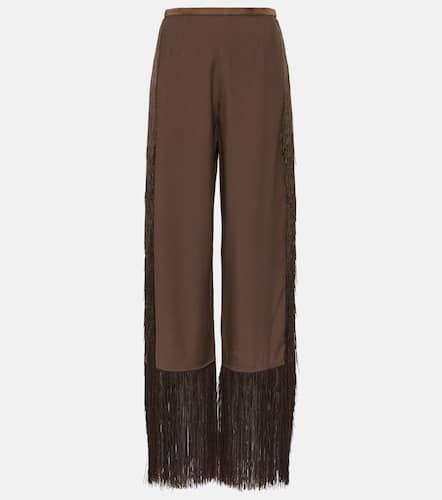 Pantalones anchos Nevada de cady de crepé - Taller Marmo - Modalova