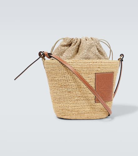 Bucket-Bag Pochette aus Raffiabast - Loewe - Modalova