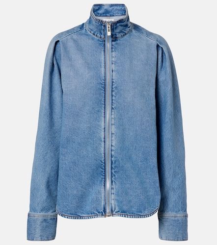 Alaia Denim blouson jacket - Alaia - Modalova
