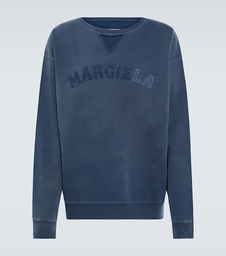 Logo cotton fleece sweatshirt - Maison Margiela - Modalova
