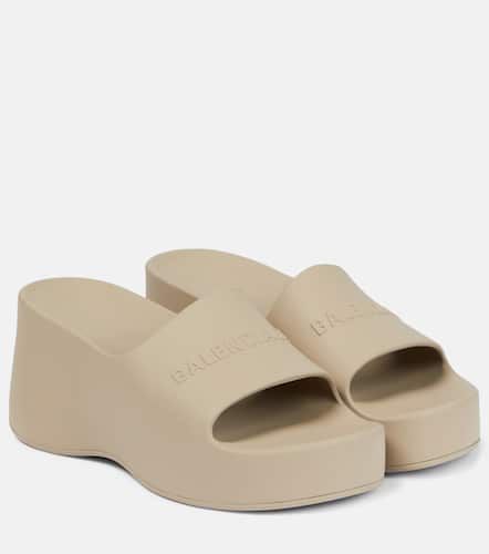 Sandalias de goma con logo - Balenciaga - Modalova