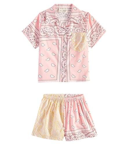 Set de shorts y camisa de algodón - Tartine et Chocolat - Modalova