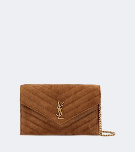 Cartera con cadena Cassandre Mini de ante - Saint Laurent - Modalova