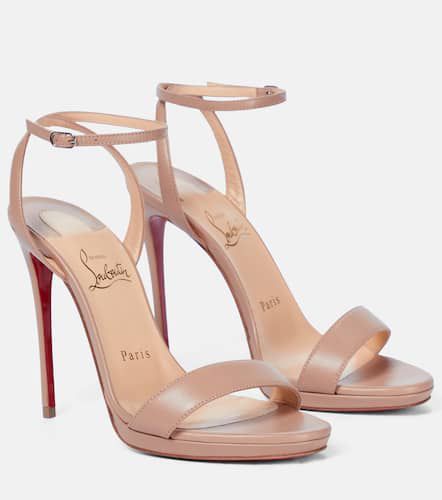 Loubi Queen 120 leather sandals - Christian Louboutin - Modalova