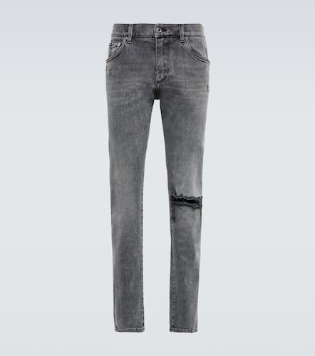 Dolce&Gabbana Jeans slim distressed - Dolce&Gabbana - Modalova