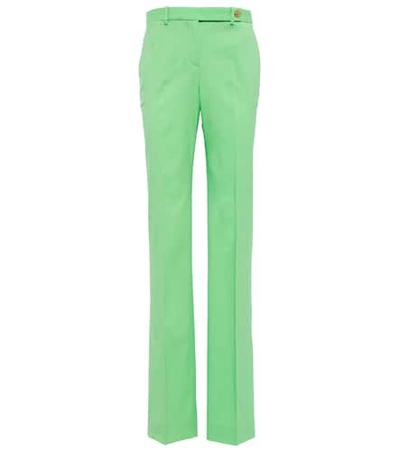 Versace Medusa wool straight pants - Versace - Modalova