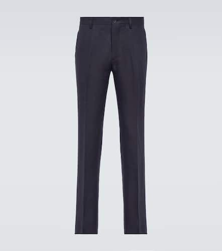 Etro Mid-rise linen tapered pants - Etro - Modalova