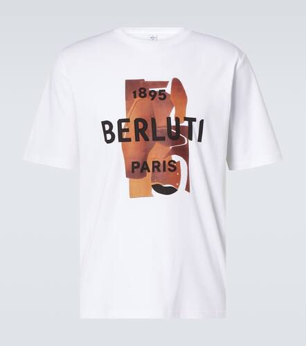 Berluti Printed cotton T-shirt - Berluti - Modalova