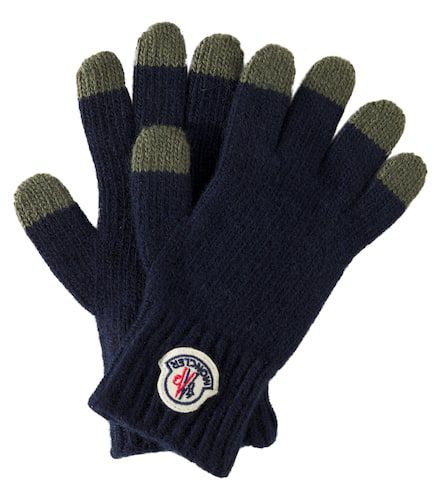 Moncler Enfant Handschuhe aus Wolle - Moncler Enfant - Modalova