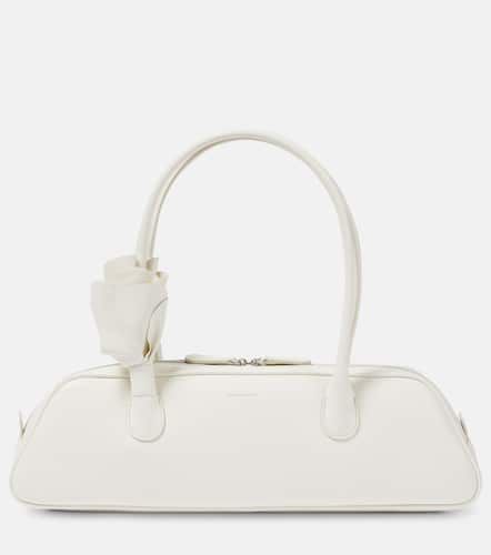 Brigitte floral-appliquÃ© leather shoulder bag - Magda Butrym - Modalova