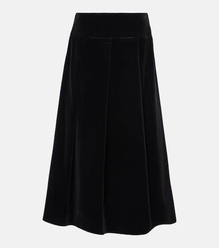 Paraggi cotton velvet midi skirt - 'S Max Mara - Modalova