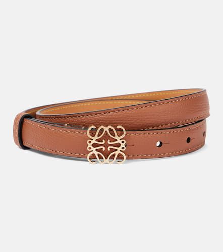 Loewe Anagram leather belt - Loewe - Modalova