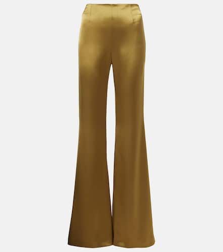 Galvan Atruvia satin wide-leg pants - Galvan - Modalova