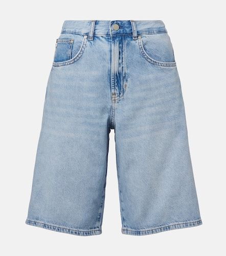 Thalia mid-rise denim Bermuda shorts - AG Jeans - Modalova