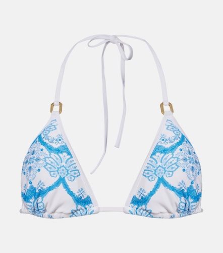 Malta printed bikini top - Melissa Odabash - Modalova