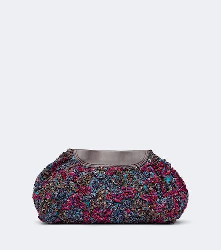 Clutch Small con pelle - Dries Van Noten - Modalova