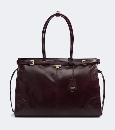 Bonnie Extra Large leather shoulder bag - Prada - Modalova