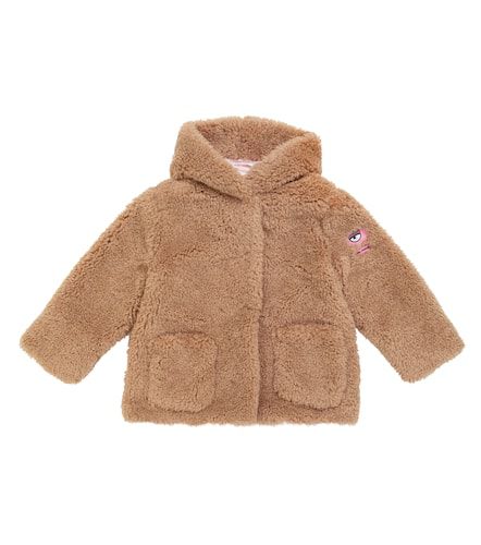 X Chiara Ferragni Kids chaqueta Teddy de borrego sintético - Monnalisa - Modalova