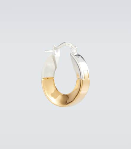 Sterling silver hoop earrings - Bottega Veneta - Modalova