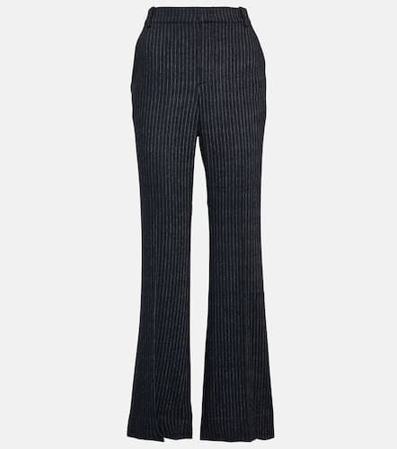 Pinstripe flannel straight pants - Vince - Modalova