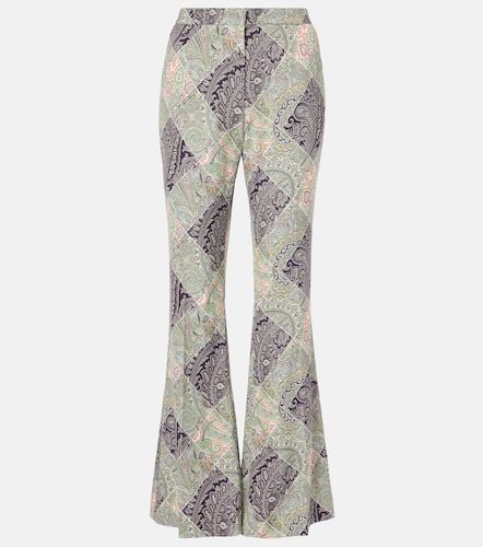 Etro Pantalones flared de tiro alto - Etro - Modalova