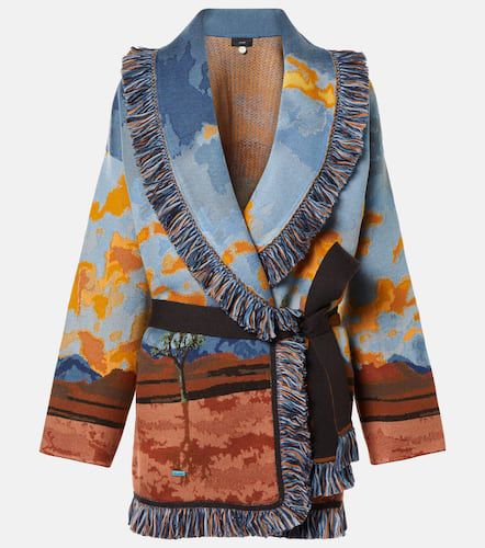 Wool, silk, cashmere, and cotton cardigan - Alanui - Modalova