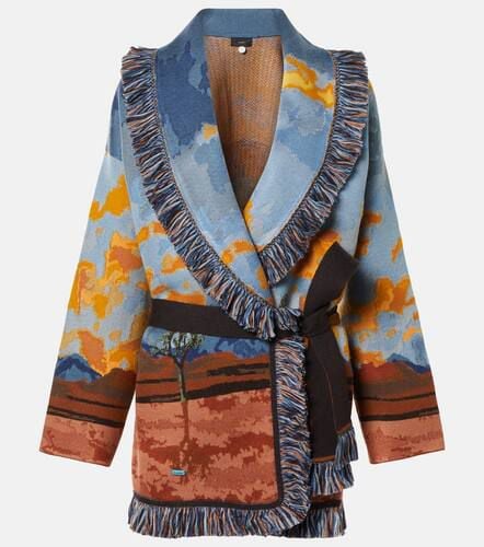 Wool, silk, cashmere, and cotton cardigan - Alanui - Modalova