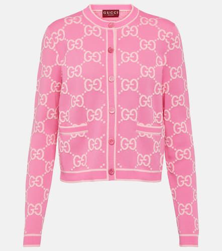 Gucci GG cotton jacquard cardigan - Gucci - Modalova