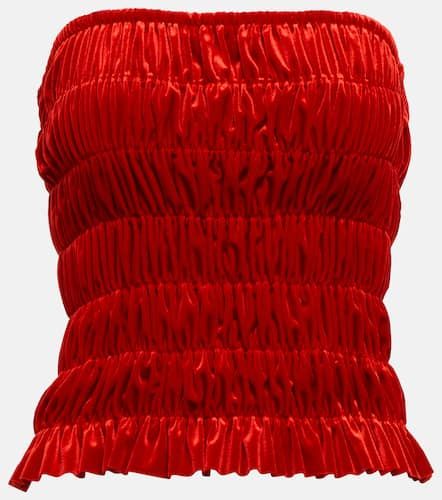 Norma Kamali Top en velours - Norma Kamali - Modalova