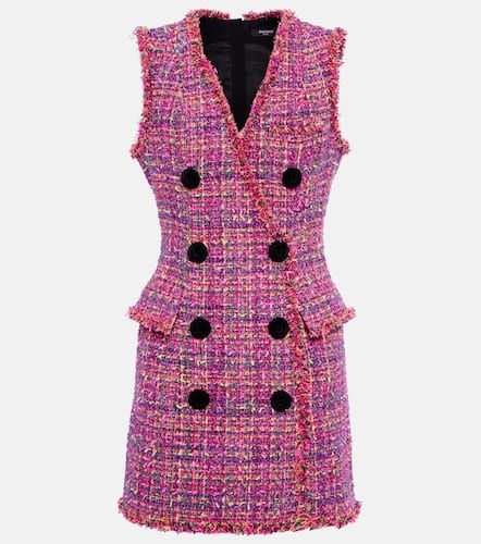 Balmain Vestido corto de tweed - Balmain - Modalova