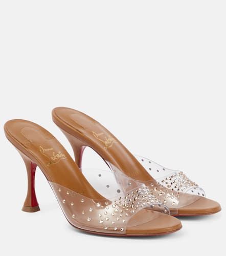 Mules Nudes Degramule adornados - Christian Louboutin - Modalova