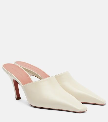 Amina Muaddi Jamie 80 leather mules - Amina Muaddi - Modalova