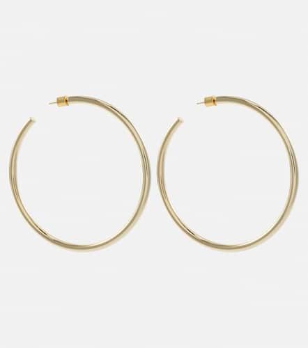 Kt -plated hoop earrings - Jennifer Fisher - Modalova