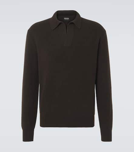 Zegna Cashmere polo sweater - Zegna - Modalova