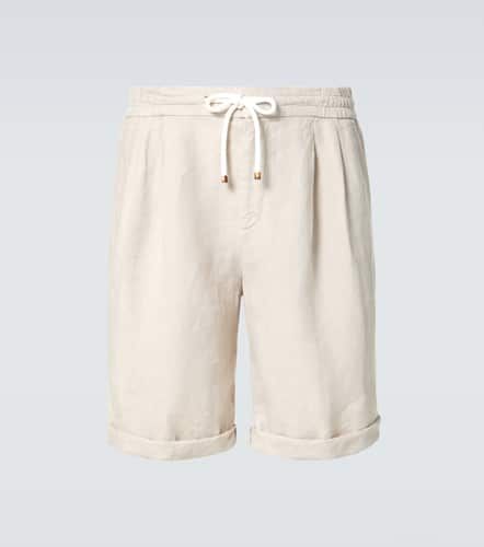 Shorts aus Leinen - Brunello Cucinelli - Modalova