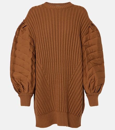 Ottuso ribbed-knit virgin wool minidress - Max Mara - Modalova