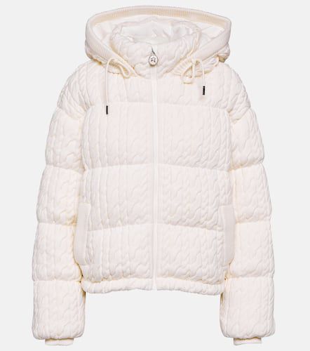 Kate cable-knit wool down jacket - Perfect Moment - Modalova