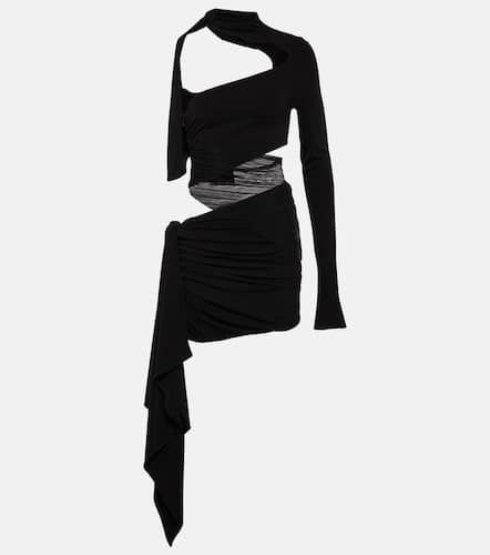 Mugler Draped cutout minidress - Mugler - Modalova