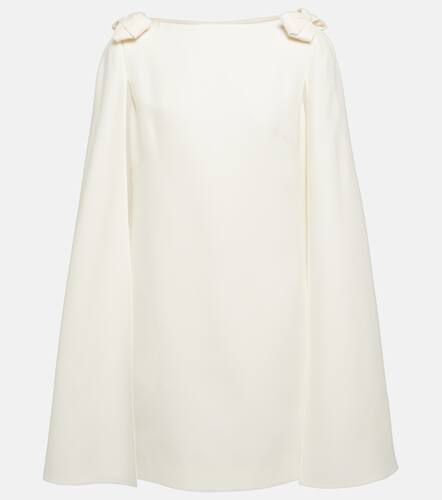 Vestido corto de Crepe Couture con lazo - Valentino - Modalova
