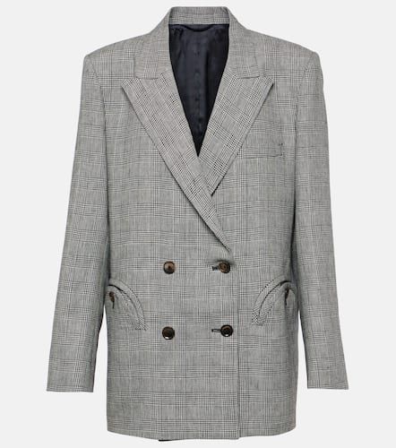 BlazÃ© Milano Everynight checked linen blazer - Blaze Milano - Modalova