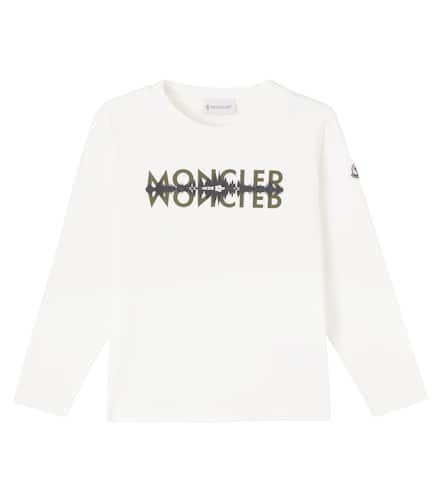 Top imprimé en coton - Moncler Enfant - Modalova