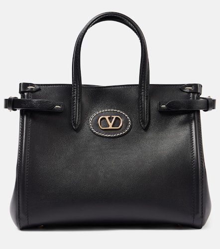 Antibes Small leather tote bag - Valentino Garavani - Modalova