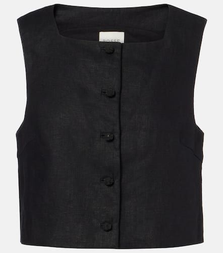 Posse Cropped-Top Rio aus Leinen - Posse - Modalova