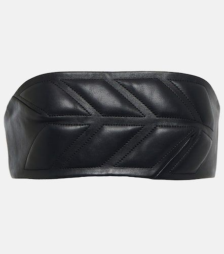 David Koma Quilted leather top - David Koma - Modalova