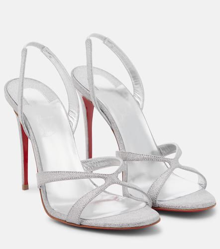 Sandalias destalonadas Emilie de piel - Christian Louboutin - Modalova