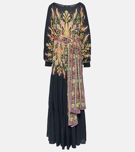 Etro Printed tiered gown - Etro - Modalova