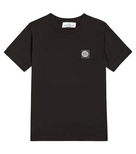 Compass cotton jersey T-shirt - Stone Island Junior - Modalova