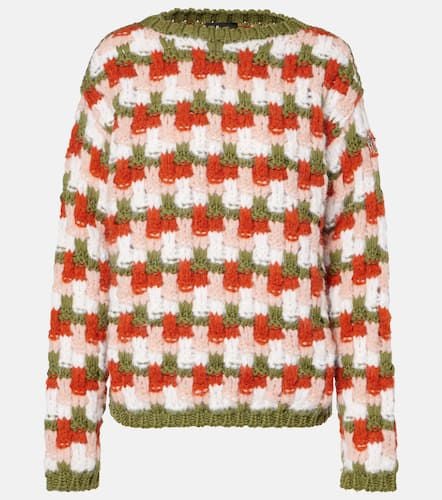 Woven alpaca and wool-blend sweater - Moncler Grenoble - Modalova